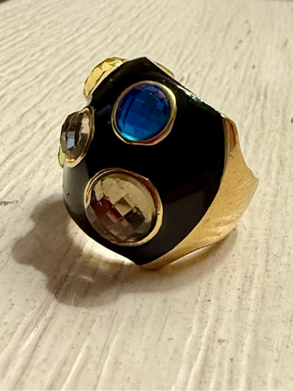 Crystal Statement Ring - Picture 3 of 7